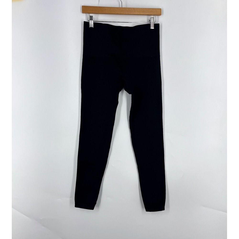 SPANX High Rise Seamless 26 In Inseam Leggings Black Compression Womens‎ XL